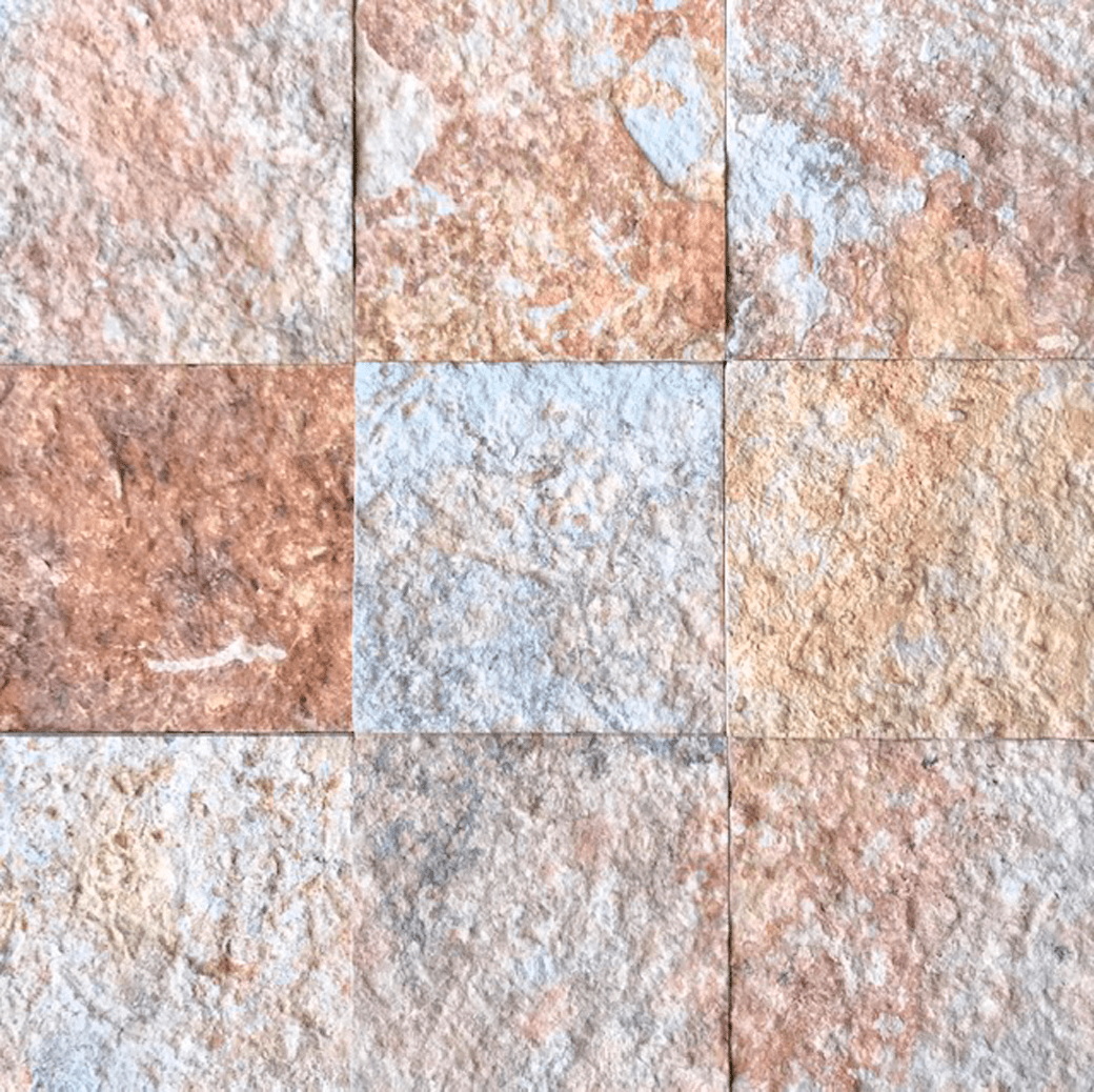 Mosaico Pedra 30x30 Antiqua Gold Quadrante Sahel Stones