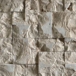 Mosaico Pedra 30x30 Travertino Rockface Imperador Sahel